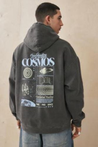 UO Washed Black Cosmos Hoodie - Black 2XS at - Urban Outfitters - Modalova