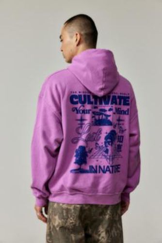 UP Purple Cultivate Hoodie - Purple 2XS at - Urban Outfitters - Modalova