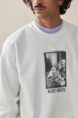 UO White Kurt Cobain Sweatshirt - White XS at - Urban Outfitters - Modalova