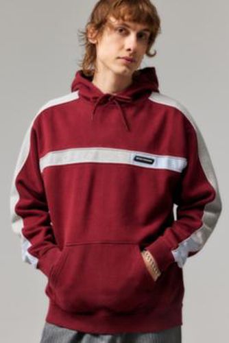 Burgundy Panel Hoodie - Maroon XS at Urban Outfitters - iets frans... - Modalova