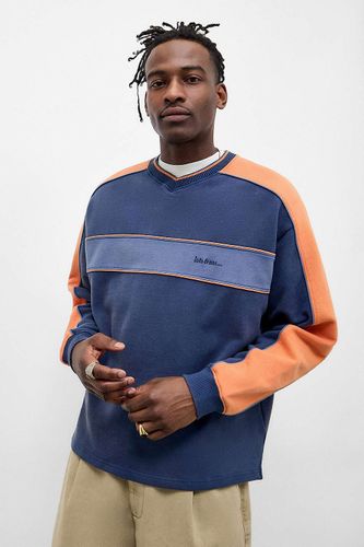 Iets frans. Zach V-Neck Tipped Sweatshirt - 2XS at Urban Outfitters - iets frans... - Modalova