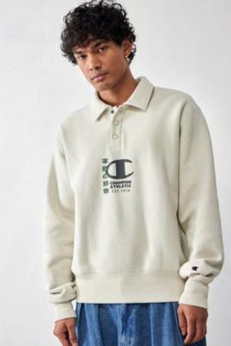 UO Exclusive Japanese Pillar Sweatshirt - Ivory S at Urban Outfitters - Champion - Modalova