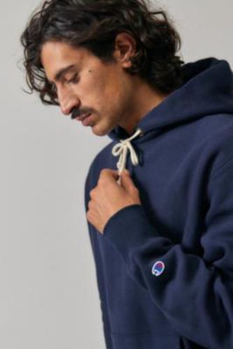 Navu Reverse Weave Hoodie - Navy S at Urban Outfitters - Champion - Modalova