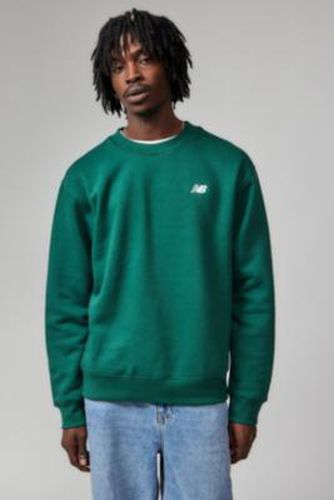 Green Embroidered Sweatshirt - Green S at Urban Outfitters - New Balance - Modalova