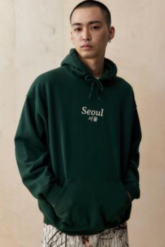 UO Green Seoul Hoodie - Green 2XS at - Urban Outfitters - Modalova