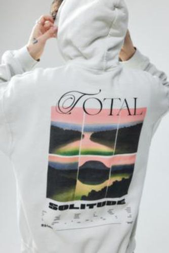 UO White Total Solitude Hoodie - Cream 2XS at - Urban Outfitters - Modalova