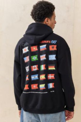 UO Flags Hoodie - XS at - Urban Outfitters - Modalova