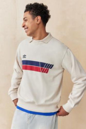 Ecru Stripe Jumper - S at Urban Outfitters - Umbro - Modalova