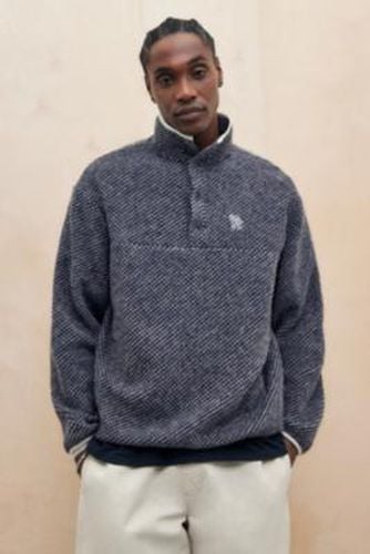 Popper Textured Fleece - XS at Urban Outfitters - Ayker - Modalova