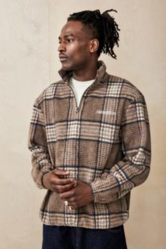 Iets frans. Heritage Check Half-Zip Fleece - XS at Urban Outfitters - iets frans... - Modalova