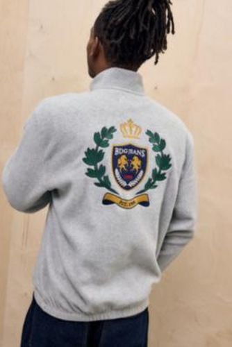 Embroidered Crest Fleece - S at Urban Outfitters - BDG - Modalova