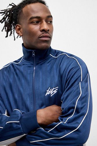 Iets frans. Navy Tricot Track Top - Navy 2XS at Urban Outfitters - iets frans... - Modalova