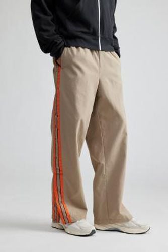 UO Sand Baggy Stripe Track Pants - Sand S at - Urban Outfitters - Modalova