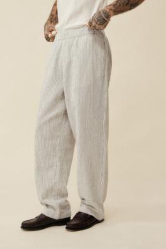 Ecru Ticking Stripe Flood Pants - Ivory 30W 32L at Urban Outfitters - Loom - Modalova