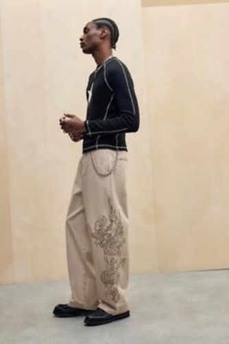 UO Exclusive Dragon Outline Trousers - S at Urban Outfitters - Ed Hardy - Modalova