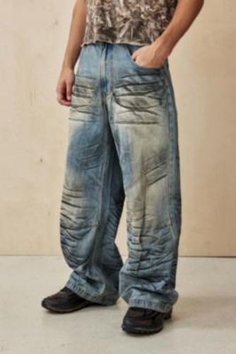 Light Blue Airbrush Colossus Jeans - Light Blue 30 at Urban Outfitters - Jaded London - Modalova