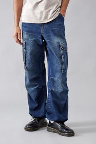 Vintage Fixed Waist Cargo Jeans - Blue 26W 32L at Urban Outfitters - BDG - Modalova