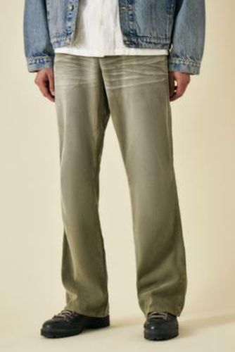 Extreme Wash Corduory Bootcut Jeans - Khaki 32W 32L at Urban Outfitters - BDG - Modalova