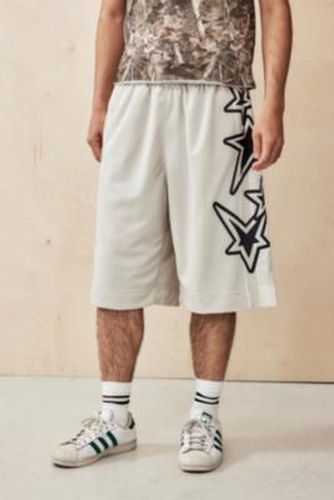 Grey Galaxy Basketball Shorts - Grey S at Urban Outfitters - Jaded London - Modalova