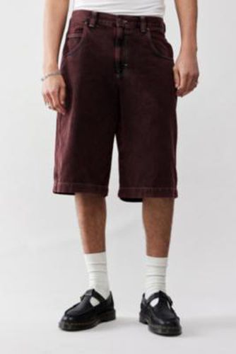 Neo Skate Denim Red Overdyed Shorts - Red 28 at Urban Outfitters - BDG - Modalova