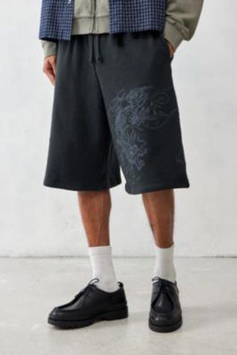 UO Exclusive Dragon Jogger Shorts - Black XS at Urban Outfitters - Ed Hardy - Modalova