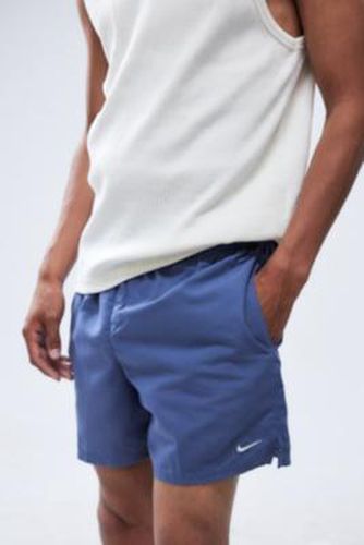 Nike Swim UO Exclusive Thunder Blue Swim Shorts - Blue S at Urban Outfitters - Nike Swim,Nike - Modalova