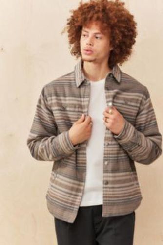 Gravel Harold Stripe Shirt Jacket - M at Urban Outfitters - Katin - Modalova