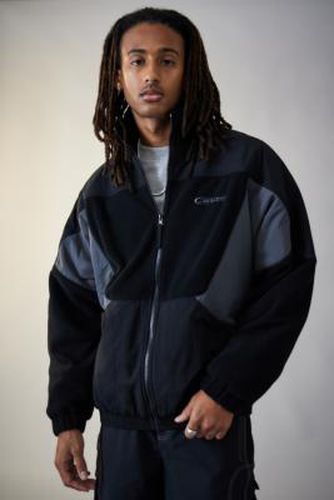 Iets frans. Black Retro Fleece Jacket - Black S at Urban Outfitters - iets frans... - Modalova
