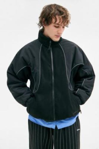 Iets frans. Pascal Reversible Panel Fleece Jacket - 2XS at Urban Outfitters - iets frans... - Modalova