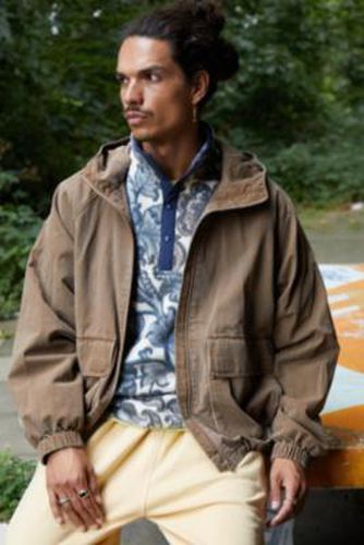 Brown Ripstop Anorak Jacket - Brown XS at Urban Outfitters - Ayker - Modalova