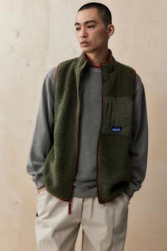 Moss Cooper Fleece Gilet Jacket - L at Urban Outfitters - KAVU - Modalova