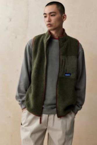 Moss Cooper Fleece Gilet Jacket - M at Urban Outfitters - KAVU - Modalova