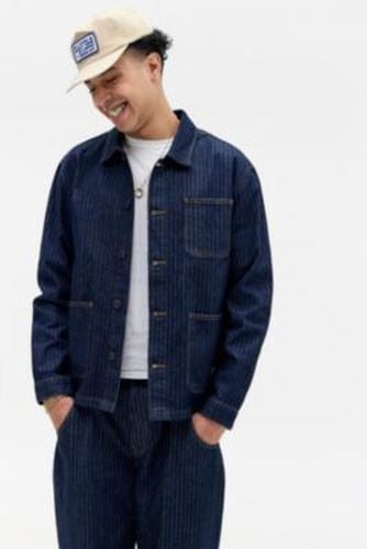 Chore Rinse Stripe Denim Jacket - S at Urban Outfitters - BDG - Modalova