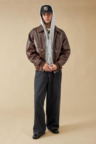 Alfie Faux Leather Flight Jacket - L at Urban Outfitters - BDG - Modalova