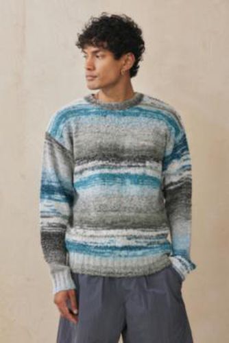 Striped Knit Jumper - Blue XS at Urban Outfitters - Ayker - Modalova