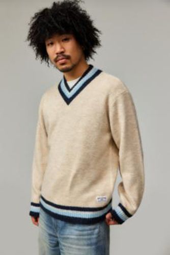 Ecru V-Neck Jumper - S at Urban Outfitters - BDG - Modalova