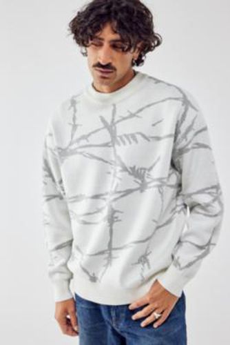 UO Barbed Wire Knit Jumper - XS at - Urban Outfitters - Modalova