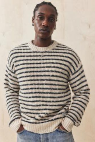 Ecru Stripe Jumper - S at Urban Outfitters - BDG - Modalova