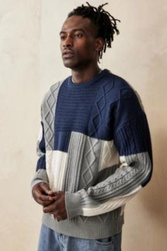 Mixed Cable knit Jumper - S at Urban Outfitters - BDG - Modalova