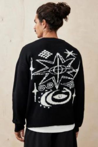 UO Black Dreamland Knit Jumper - Black 2XS at - Urban Outfitters - Modalova