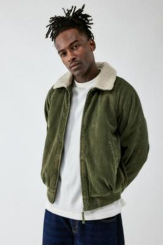 Corduroy Aviator Jacket - Khaki 2XS at Urban Outfitters - BDG - Modalova