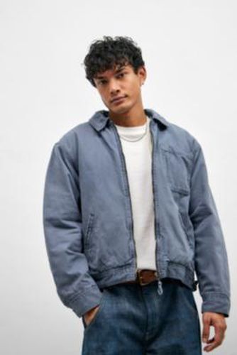 Alba Slate Zip Through Worker Jacket - S at Urban Outfitters - BDG - Modalova