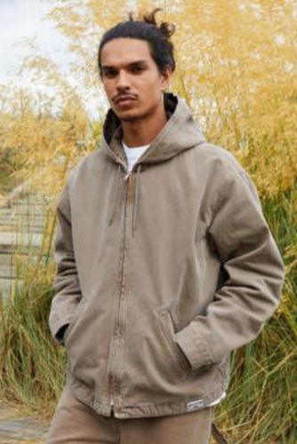 Rex Camel Canvas Skate Hoodie - Sand XS at Urban Outfitters - BDG - Modalova