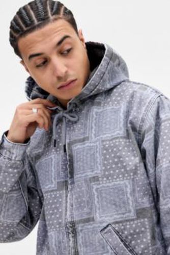 Rex Bandana Canvas Skate Hoodie XS at Urban Outfitters - BDG - Modalova