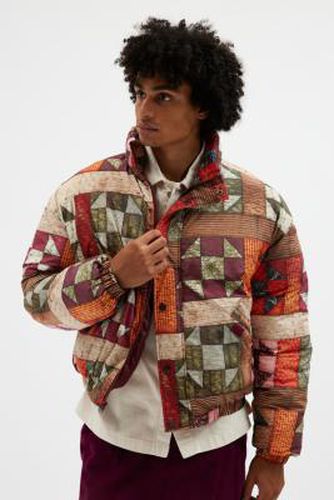 Quilted Printed Puffer Jacket S at Urban Outfitters - BDG - Modalova