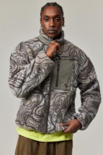 Topography Borg Fleece Jacket S at Urban Outfitters - Ayker - Modalova