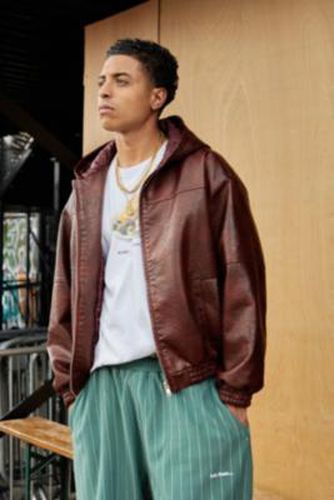 Silvio Faux Leather Skate hoodie - 2XS at Urban Outfitters - BDG - Modalova