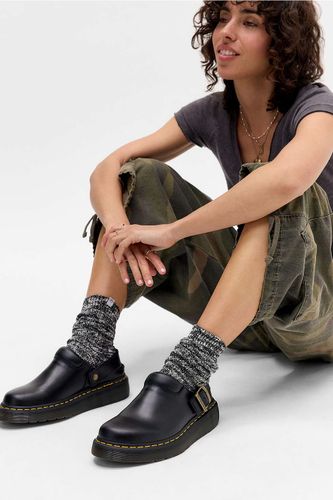 Laketan Leather Platform Mules - UK 6 at Urban Outfitters - Dr. Martens - Modalova