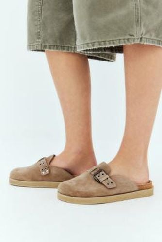 UO Brooke Taupe Suede Mules - Taupe UK 4 at - Urban Outfitters - Modalova