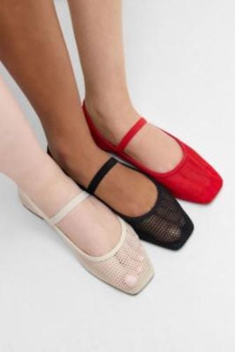 UO Fine Mesh Ballerina Shoes - UK 3 at - Urban Outfitters - Modalova